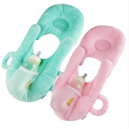 Baby Self feeding Pillow - Pink
