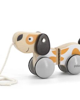 Viga -Polar Bear Pull Along Puppy