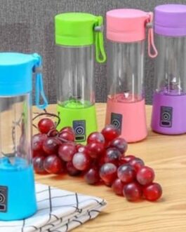 Portable Rechargeable Fruit and Juice Blender BLUE