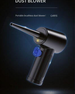 Portable Cordless High speed Electric Air Duster LED lighting Air Blower For Computer Keyboard Cleaning Tool