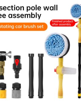 Long Handle Automatic Foaming Water Power Car Wash Brush Chenille Microfiber Car Wash Mop