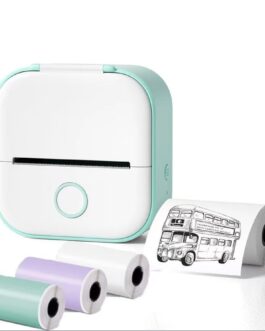 Mini Pocket Portable Bluetooth Photo Thermal Printer – Green