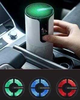 Intelligent Car Air Purifier – Black