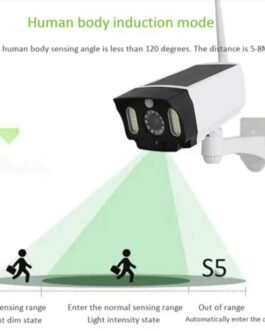 Radar Sensor LED Solar Camera Light